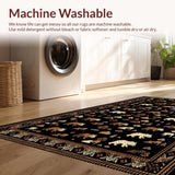 Adventurous Cozy Forest Motif(Black)