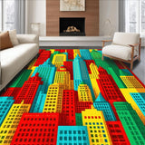 Colorful Cityscape Educational Traffic Play(Red)