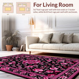 Vibrant Floral Contrast Aesthetic(Pink)