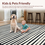 Chic Zebra Striped Aesthetic(Black)