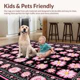 Artistic Criss Cross Floral Layout(Pink)