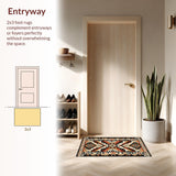 Stylish Geometric Rustic Charm(Beige)