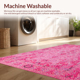 Vintage Floral Print Charm(Pink)