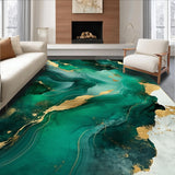 Modern Opulent Swirl Motif(Green)