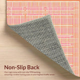 Artful Striped Color Block Design(Orange)