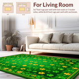 Charming Clover Floral Aesthetic(Green)
