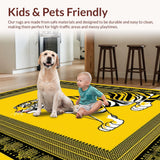 Contemporary Bold Tiger Imagery(Yellow)