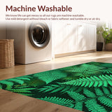 Charming Vibrant Floral Motif(Green)