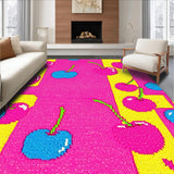 Vibrant Cartoon Floral Arrangement(Pink)