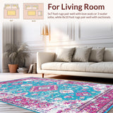 Modern Floral Distressed Aesthetic(Pink)