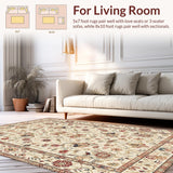 Lush Tropical Leaf Design(Beige)