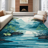 Artful Nature Themed Cozy Atmosphere(Blue)
