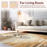 Playful Wildlife Motif Accent(Beige)