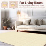 Contemporary Geometric Beige Motif(Beige)