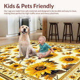 Striking Sunflower Patchwork Theme(Yellow)