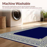 Sophisticated Geometric Tiled Aesthetic(Blue)