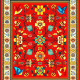 Colorful Handcrafted Traditional Aesthetics(Red)