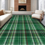 Vibrant Modern Plaid Fusion(Green)