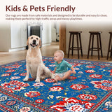 Dynamic Multicolored Lattice Inspired Layout(Blue)
