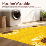 Elegant Wooden Board Floral Art(Yellow)