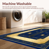 Navy Gold Tiled Aesthetic(Blue)
