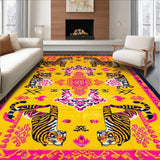 Vibrant Earth Tones Print(Yellow)