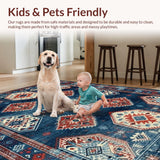 Lively Geometric Contemporary Flair(Blue)