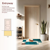 Chic Modern Geometric Touch(Blue)