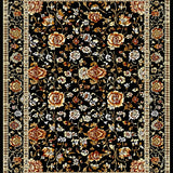 Lively Reversible Cottage Design(Black)