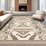 Modern Symmetrical Ogee Motif(Beige)