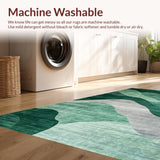 Dynamic Light Blue Linear Arrangement(Green)