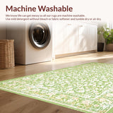 Timeless Green Floral Vibe(Green)