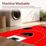Dynamic Court Inspired Graphic Style(Red)