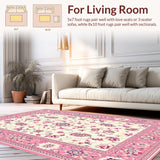 Charming Vintage Blooming Motif(Ivory)