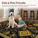 Artful Contemporary Symmetrical Design(Black)