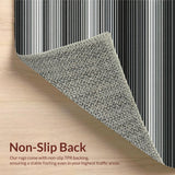 Sleek Modernist Monochrome Waves(Black)