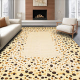 Brooks Beige Animal Print Area(Beige)