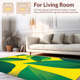 Gradient Modern Shaggy Elegance(Yellow)