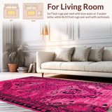 Playful Vintage Leopard Textile Style(Pink)