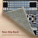 Contemporary Stained Patterned Surface(Blue)