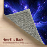 Charming Playful Owl Galaxy Scene(Blue)