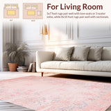 Trendy Cozy Round Shag(Pink)