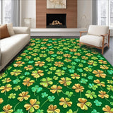 Playful Whimsical Shamrock Illustrations(Green)