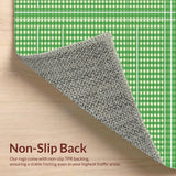 Rustic Checkerboard Visual Appeal(Green)
