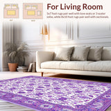 Lavender Vintage Floral Elegance(Purple)