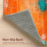 Artful Fluid Design with Vibrancy(Orange)