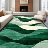 Modern Abstract Irregular Borders(Green)