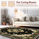Luxurious Black Tiled Arrangement(Black)