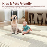 Modern Rustic Horizontal Stripes(Beige)