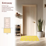 Charming Yellow Floral Aesthetic(Yellow)